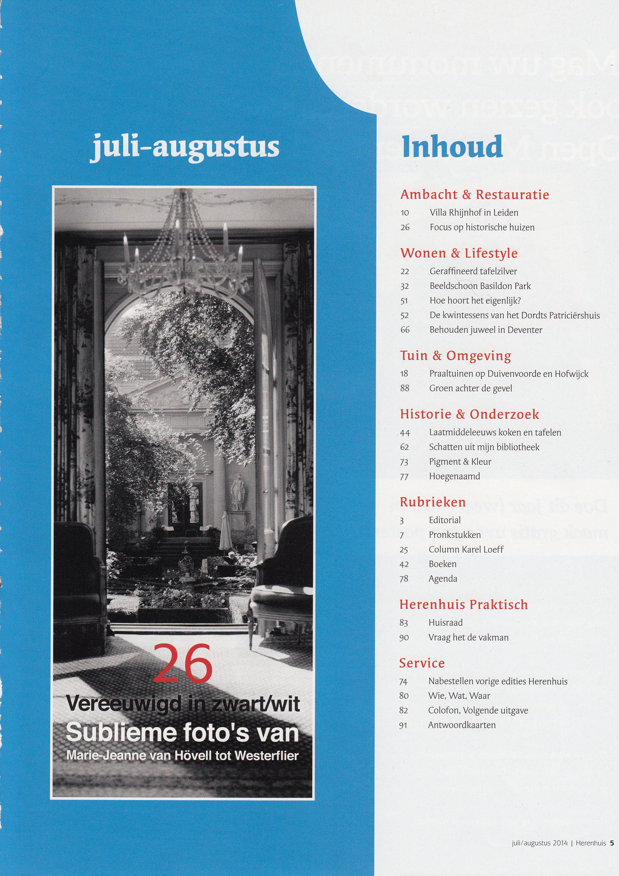 Herenhuis juli augustus 2014